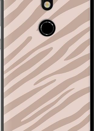Чехол на nokia 7 зебра беж "4875u-1367-10746"