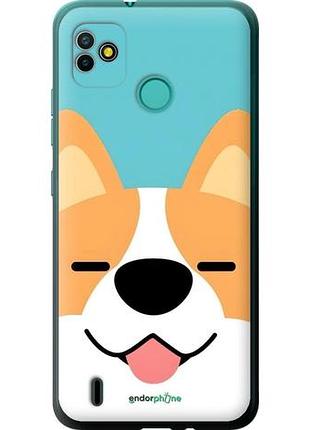 Чехол на tecno pop 5 bd2p забавный корги текно пop 5 бд2p