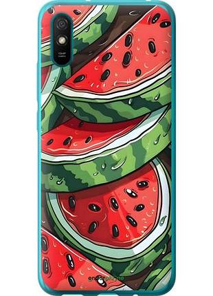 Чехол на xiaomi redmi 9a арбуз сяоми редми 9а