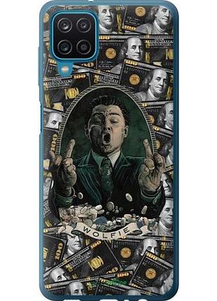 Чехол на samsung galaxy a12 a125f дикаприо – волк с уолл-стрит самсунг а12 а125ф