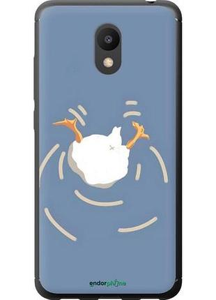 Чехол на meizu m6 смешная утка, гусь мейзу м6
