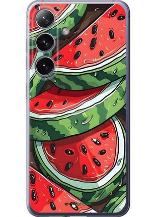 Чехол на samsung galaxy s24 plus арбуз самсунг с24 плюс