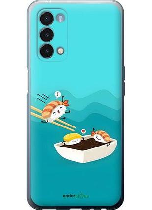 Чехол на oneplus nord n200 5g суши 1+ норд н200 5г