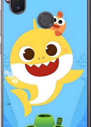 Чехол на xiaomi mi8 se бейби шарк сяоми ми8 се