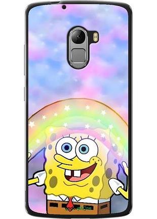 Чехол на lenovo a7010 спанч боб, sponge bob леново а7010