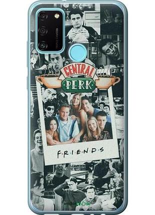 Чехол на huawei honor 9a друзья friends хуавей хонор 9а