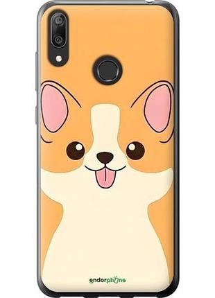 Чехол на huawei y7 2019 милый пес хуавей у7 2019