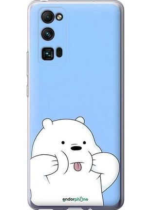 Чехол на huawei honor 30 pro милый мишка хуавей хонор 30 про