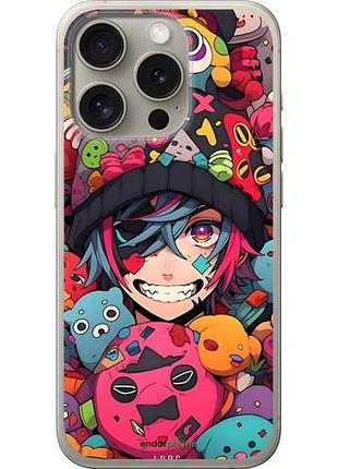 Чехол на iphone 15 pro аниме парень айфон 15 про