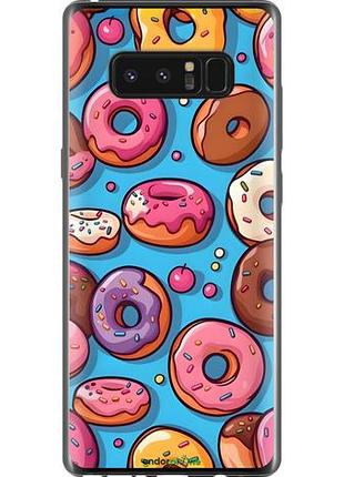 Чохол на samsung galaxy note 8 пончики