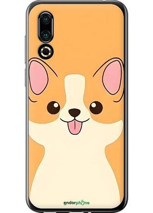 Чехол на meizu 16s милый пес мейзу 16с