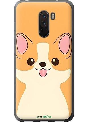 Чехол на xiaomi pocophone f1 милый пес сяоми покоphone ф1