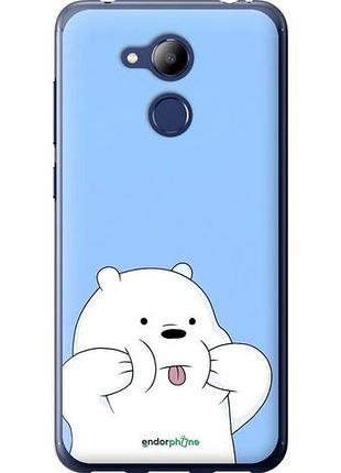 Чехол на huawei honor 6c pro милый мишка хуавей хонор 6с про