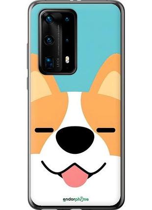 Чехол на huawei p40 pro plus корги