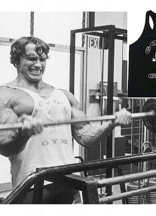Спортивная майка golds gym gold’s fitness для бодибилдинга nike спорта тренировок under armour зала бега bodybuilding культуризма футболка gymshark 6