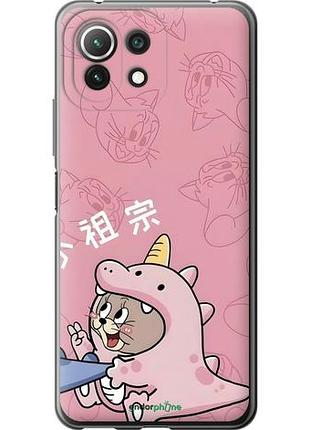 Чехол на xiaomi mi 11 lite том и джерри 2 сяоми ми 11 лайт 2