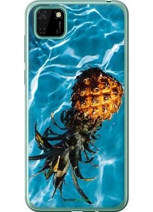 Чехол на huawei y5p ананас на воде "4384u-1936-10746"
