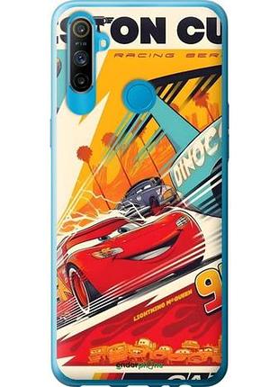 Чехол на realme c3 тачки