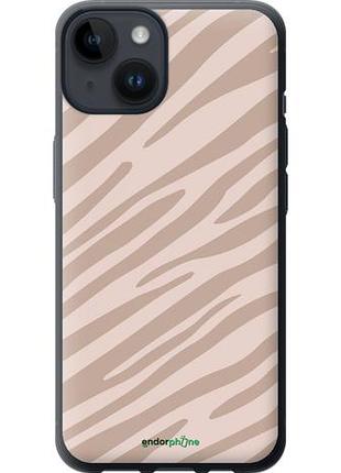 Чехол на iphone 14 зебра беж "4875u-2648-10746"