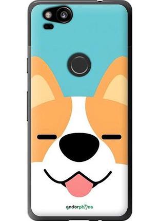 Чехол на google pixel 2 корги
