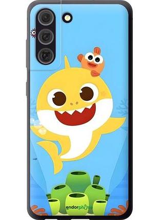 Чехол на samsung galaxy s21 fe бейби шарк самсунг с21 фе