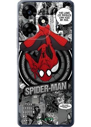 Чехол на infinix hot 30 человек паук, spiderman инфикс хот 30