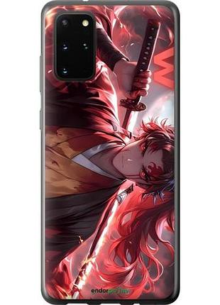 Чехол на samsung galaxy s20 plus аниме самурай самсунг с20 плюс