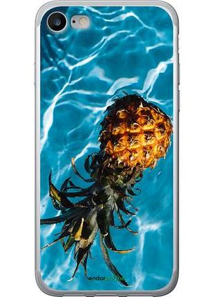 Чехол на iphone se 2022 ананас на воде "4384u-3737-10746"