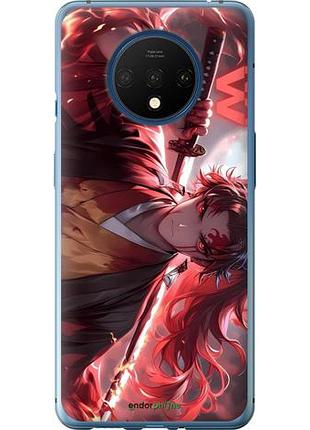 Чехол на oneplus 7t аниме самурай 1+ 7т