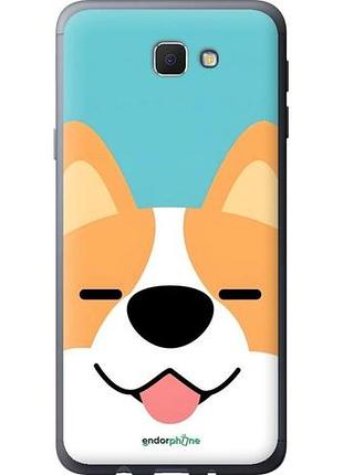 Чехол на samsung galaxy j5 prime забавный корги самсунг й5 прайм
