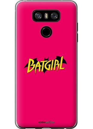 Чехол на lg g6 bat girl "4533u-836-10746"