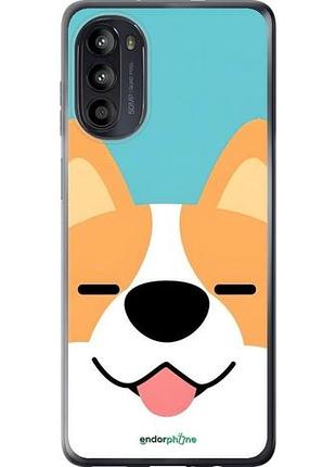 Чехол на motorola moto g52 корги