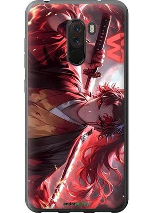 Чехол на xiaomi pocophone f1 аниме самурай сяоми покоphone ф1