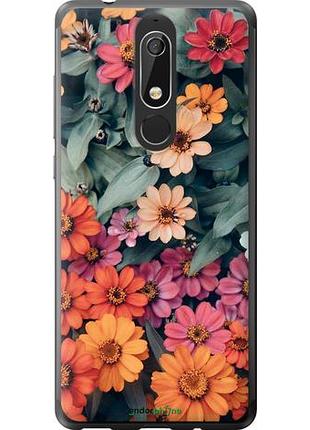 Чехол на nokia 5.1 beauty flowers "4050u-1529-10746"