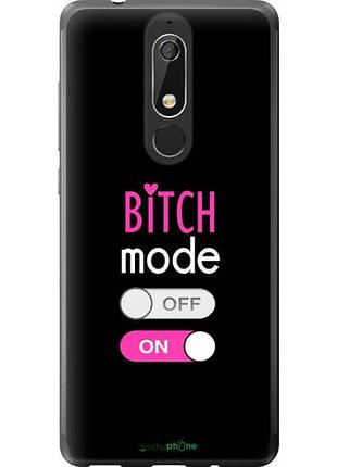 Чехол на nokia 5.1 bitch mode "4548u-1529-10746"