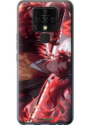 Чохол на tecno camon 16 se ce7j аніме воїн