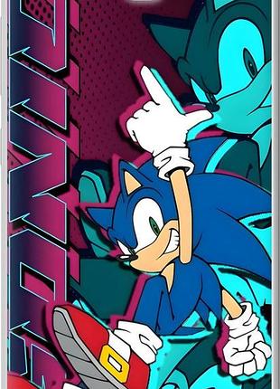 Чехол на huawei honor 3c соник sonic хуавей хонор 3с