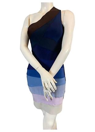 Бандажна сукню herve leger на одне плече