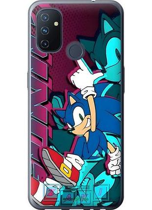Чехол на oneplus nord n100 соник