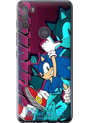 Чехол на motorola g50 соник sonic моторола г50