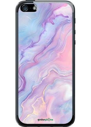 Чехол на iphone 5 нежный мрамор айфон 5