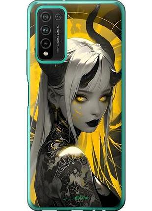 Чехол на huawei honor 10x lite аниме демон 2 хуавей хонор 10х лайт2