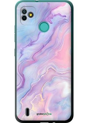 Чехол на tecno pop 5 bd2p нежный мрамор текно пop 5 бд2p
