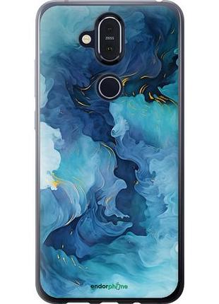 Чехол на nokia 8.1 акварель нокиа 8.1