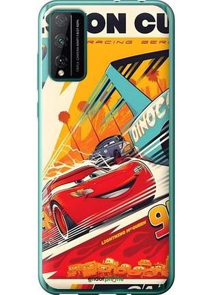 Чехол на huawei honor play 4t pro тачки хуавей хонор плей 4т про