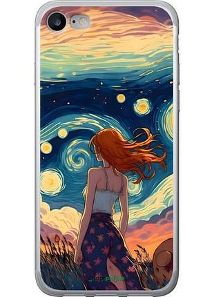 Чохол на iphone 8 дівчина арт