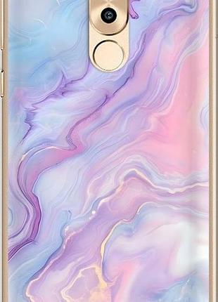 Чехол на huawei mate 9 lite нежный мрамор хуавей мейт 9 лайт