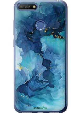 Чохол на huawei y6 prime 2018 акварель