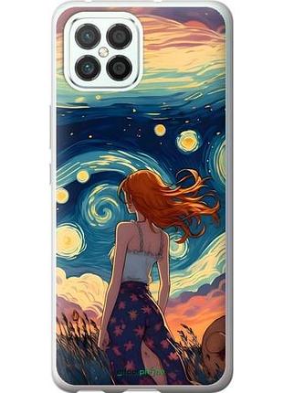 Чохол на huawei nova 8 se дівчина арт
