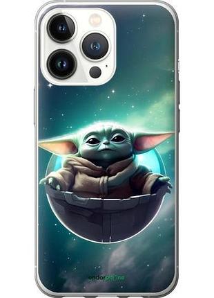Чехол на iphone 13 pro малыш йода, грогу айфон 13 про